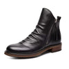 Shoes For Men Premium Oxford Boots Mid Top Shape For Office Comfort